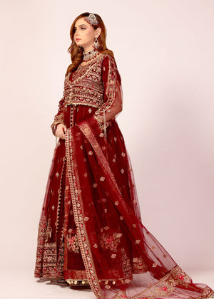 2337D - Embroidered Formal Dress - Zarqun Premium