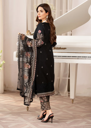 2321A - Embroidered Formal Dress - Zarqun Premium