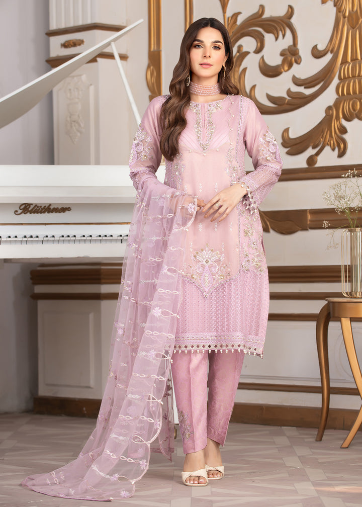 2330A - Embroidered Formal Dress - Zarqun Premium