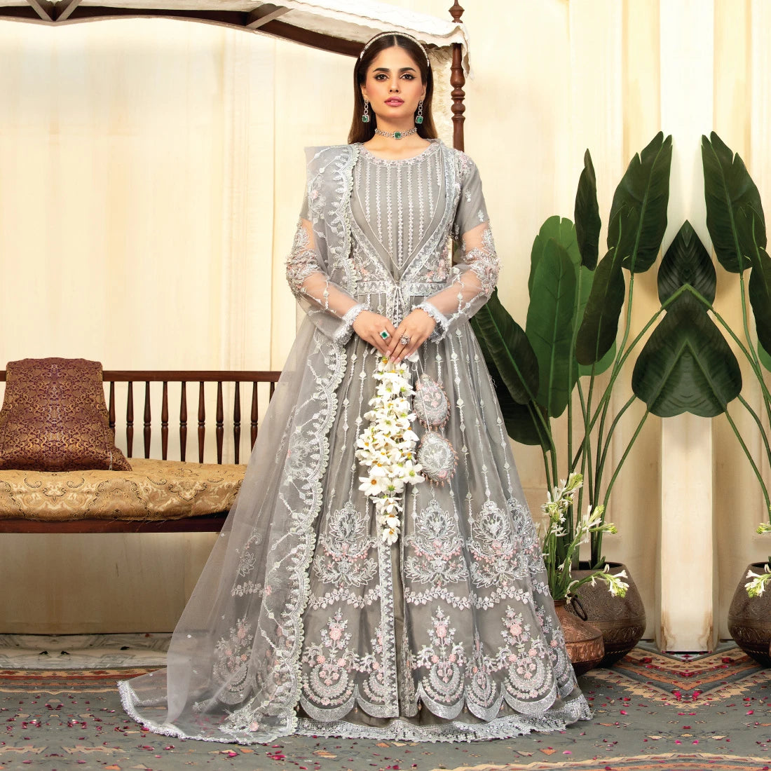 Gulrukh 3Pc - Formal Dress