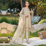 Shyra 3Pc - Embroidered Luxe PRET