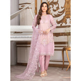 Three Piece Masoori Embroidered Suit