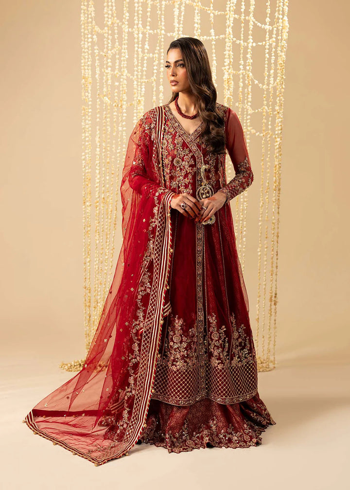 2562A - Embroidered 3Pc Dress - Zarqun Premium