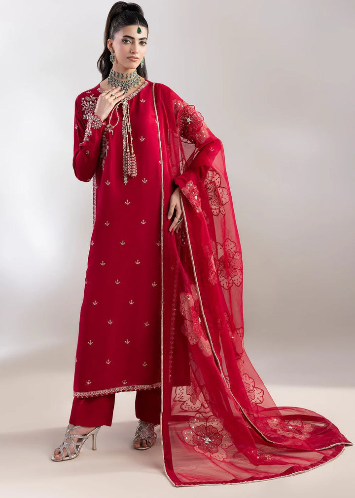 2583B - Premium Embroidered Suit - Zarqun Premium